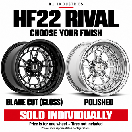 Hostile HF22 Forged Rival Blade Cut - Gloss Black