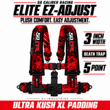 Elite EZ-Adjust 4/5-Point UTV Harness — 3" width / Death Trap / 5 Point