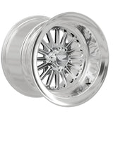 15″ Billet Aluminum UTV Wheel (Packard Element Polished Silver, 4x110) — Manufacturer studio configuration preview — elem slv 110 polb 11