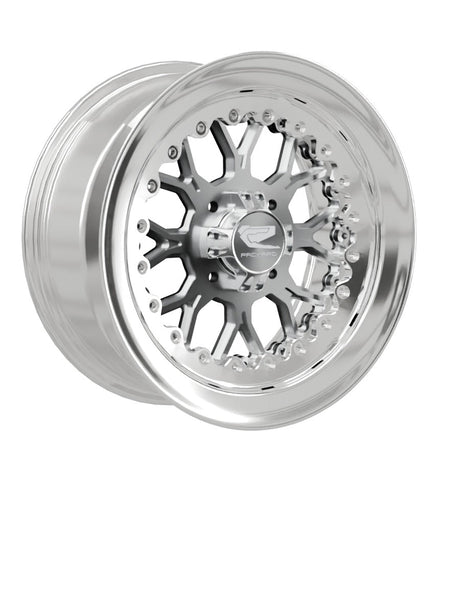 Packard Wishbone forged polished silver 4x110 UTV wheel