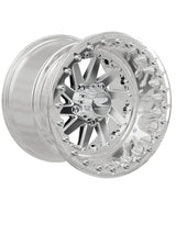 Packard cyclone ff forged polished beadlock silver rzr pro r 5x4 5 — manufacturer configuration rendering; representative image, not a photograph.