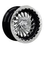Packard cyclone ff forged beadlock silver — manufacturer configuration rendering; representative image, not a photograph.