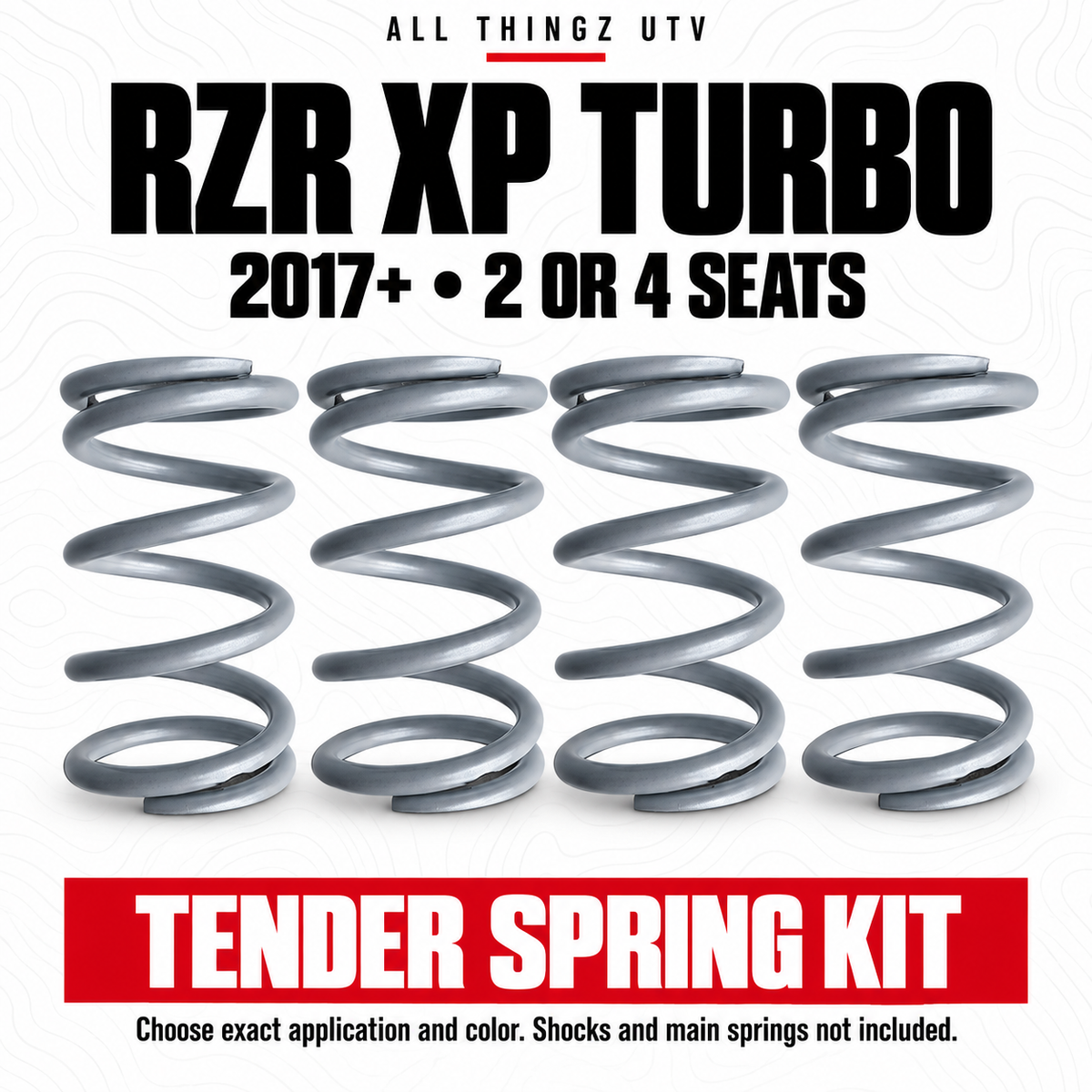 Polaris RZR XP Turbo Tender Spring Kit — configuration and fitment guide