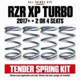 Polaris RZR XP Turbo Tender Spring Kit — configuration and fitment guide