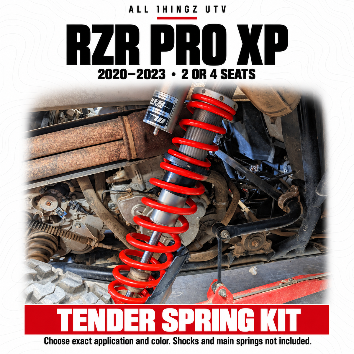Polaris RZR Pro XP Tender Spring Kit — configuration and fitment guide