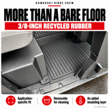 Kawasaki Ridge Crew mats — 3/8-inch recycled rubber, application-specific fit and removable cleaning