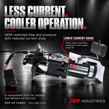 All Balls Racing fuel pump module — lower current draw and cooler operation