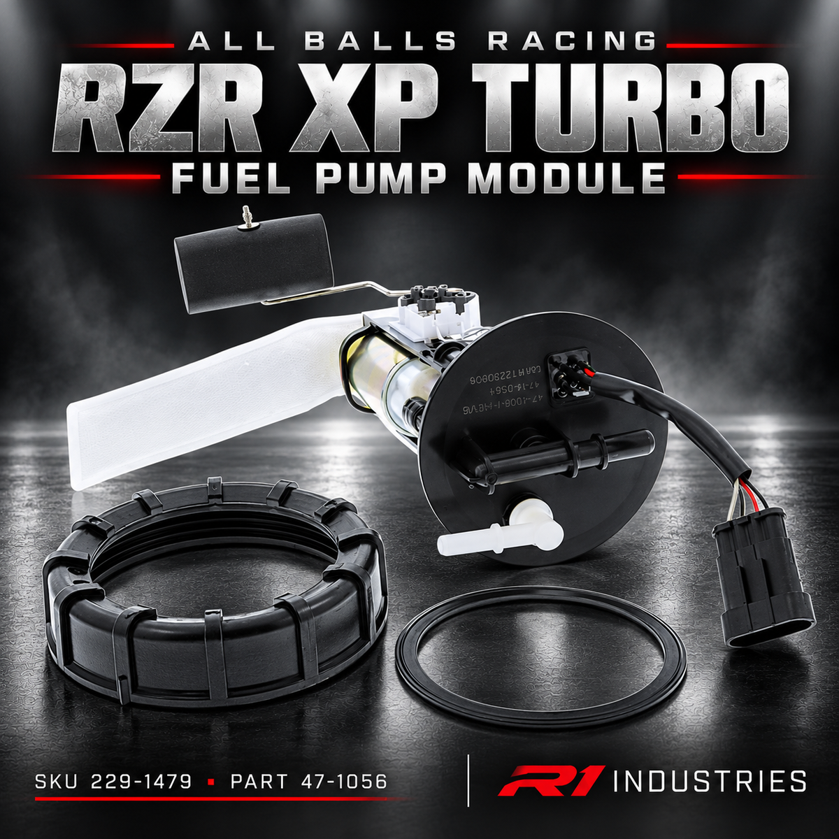 All Balls Racing RZR XP Turbo fuel pump module kit, SKU 229-1479, part 47-1056