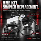 All Balls Racing fuel pump module kit — included module, retaining nut and gasket