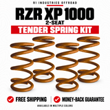 Polaris RZR XP 1000 2-Seat Tender Spring Kit in Orange Spectrum (Lighter Shade)