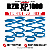Polaris RZR XP 1000 2-Seat Tender Spring Kit in Sky Blue