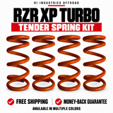 Polaris RZR XP Turbo Tender Spring Kit in Orange Madness (Darker Shade)