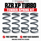 Polaris RZR XP Turbo Tender Spring Kit in Silver