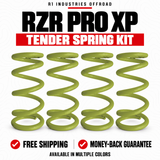 Polaris RZR Pro XP Tender Spring Kit in Lifted Lime