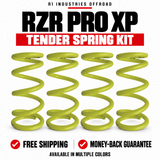Polaris RZR Pro XP Tender Spring Kit in Lime Squeeze