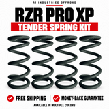 Polaris RZR Pro XP Tender Spring Kit in Moss Green