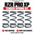 Polaris RZR Pro XP Tender Spring Kit in Silver