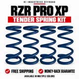 Polaris RZR Pro XP Tender Spring Kit in Velocity Blue