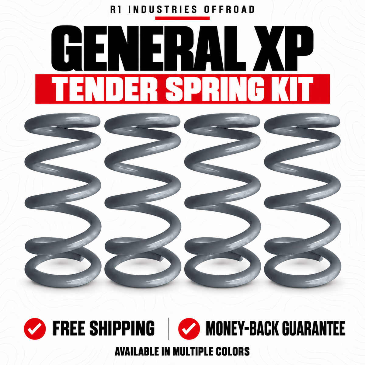 Polaris General XP Tender Spring Kit in Silver
