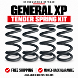 Polaris General XP Tender Spring Kit in Stealth Grey (Dark Metallic Grey)