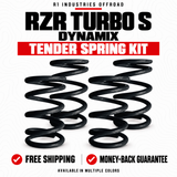 Polaris RZR Turbo S Dynamix Tender Spring Kit in Black