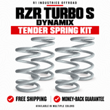 Polaris RZR Turbo S Dynamix Tender Spring Kit in White