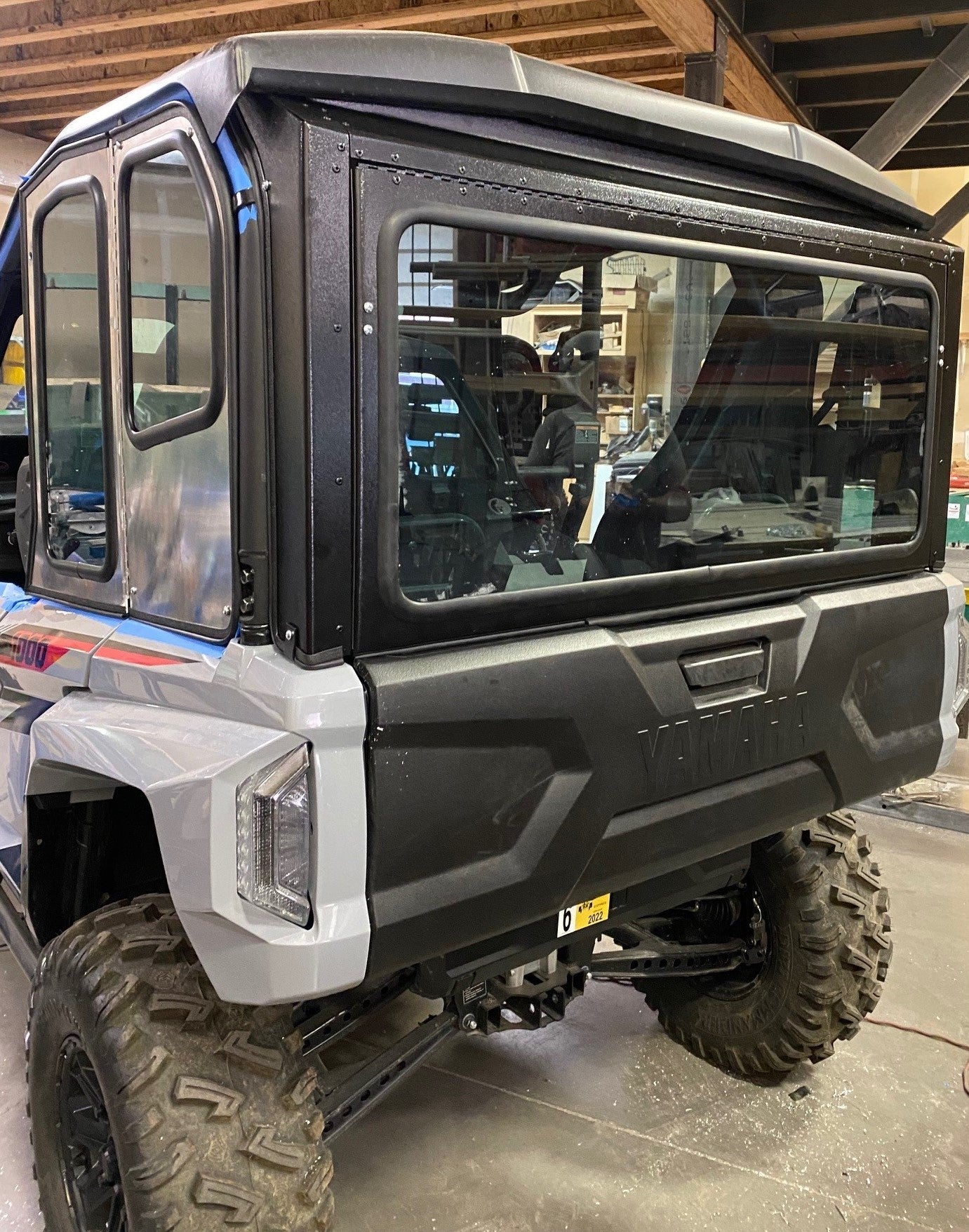 Photo of YAMAHA RMAX 1000 REAR WINDSHIELD 2021+ 4 SEAT by Dirt Warrior Accessories - Premium WINDSHIELD for UTVs / Side by Sides