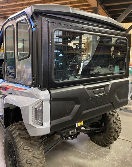 Photo of YAMAHA RMAX 1000 REAR WINDSHIELD 2021+ 4 SEAT by Dirt Warrior Accessories - Premium WINDSHIELD for UTVs / Side by Sides