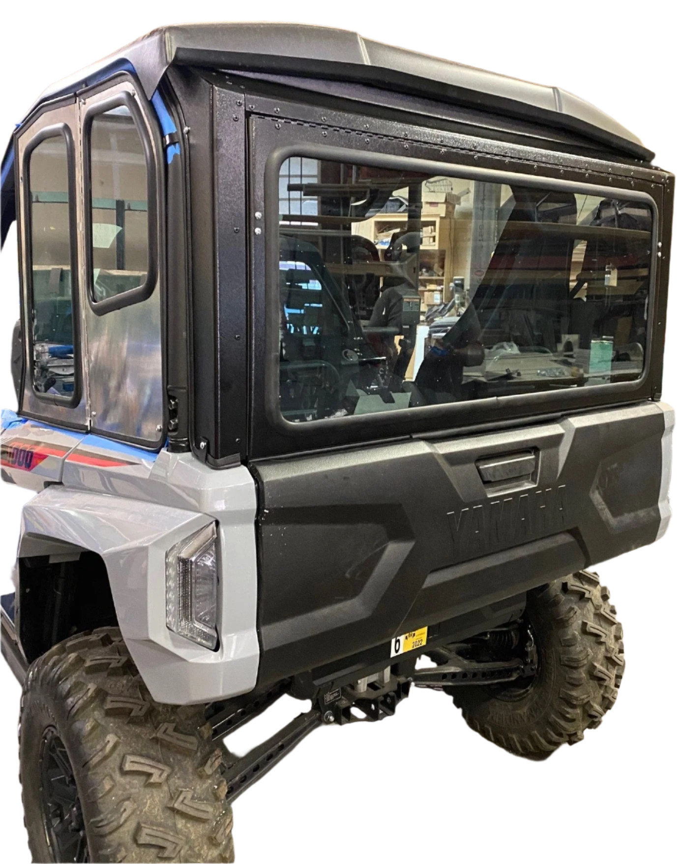 Photo of YAMAHA RMAX 1000 REAR WINDSHIELD 2021+ 4 SEAT by Dirt Warrior Accessories - Premium WINDSHIELD for UTVs / Side by Sides