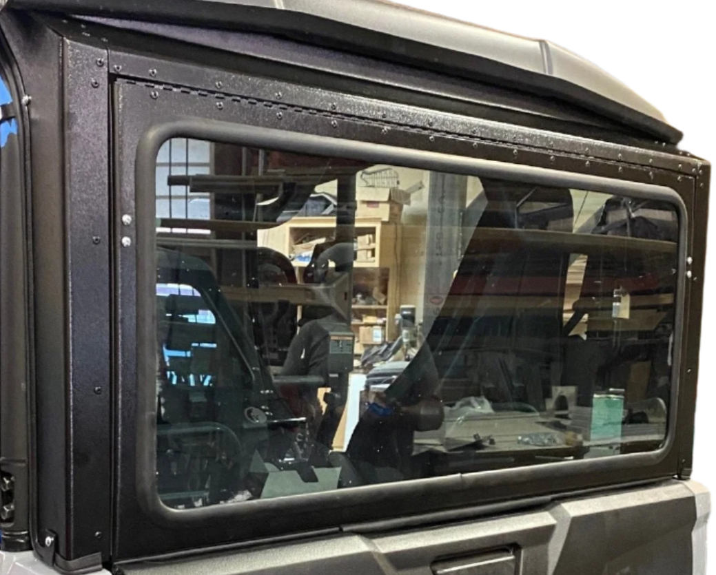 Photo of YAMAHA RMAX 1000 REAR WINDSHIELD 2021+ 4 SEAT by Dirt Warrior Accessories - Premium WINDSHIELD for UTVs / Side by Sides