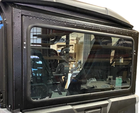 Photo of YAMAHA RMAX 1000 REAR WINDSHIELD 2021+ 4 SEAT by Dirt Warrior Accessories - Premium WINDSHIELD for UTVs / Side by Sides