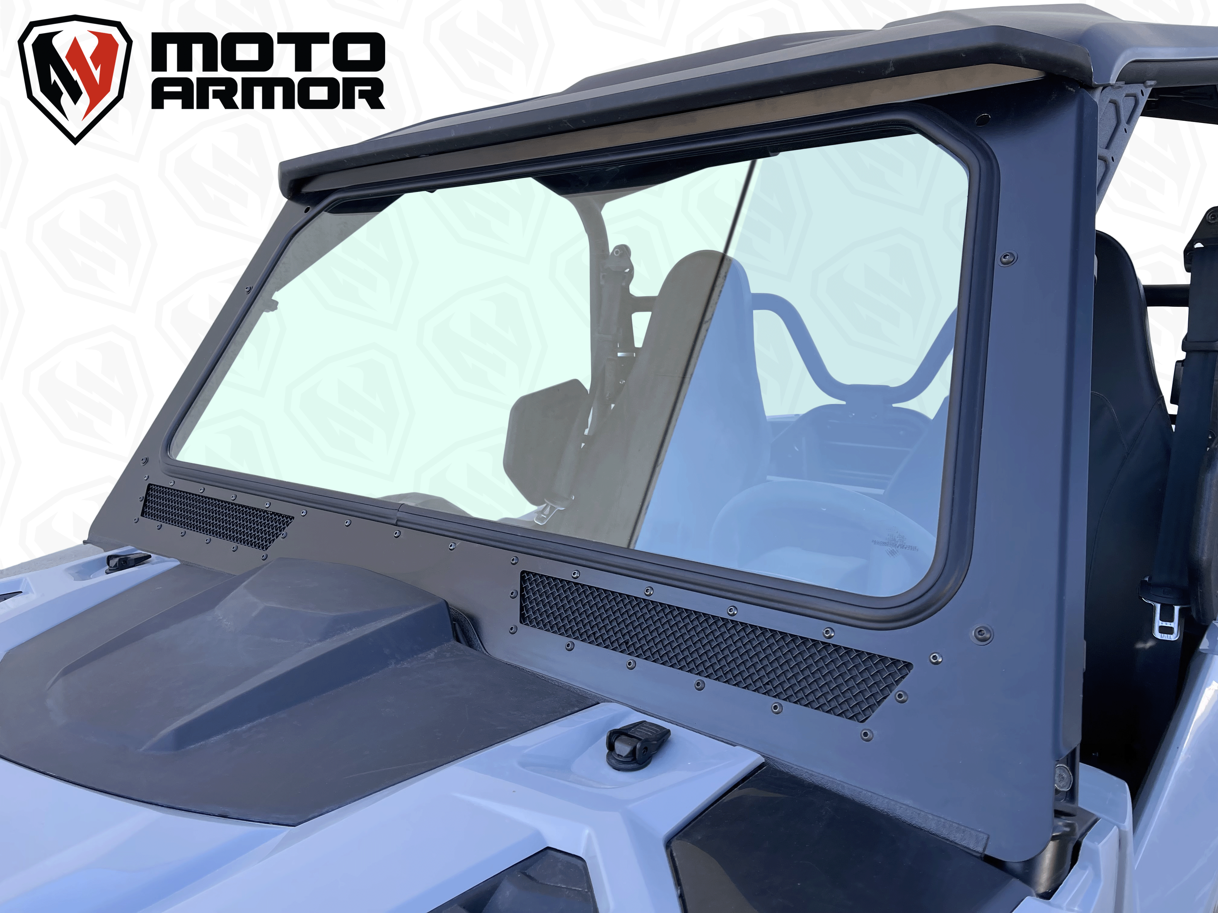 Photo of Yamaha Rmax 1000 Glass Windshield, Yamaha Wolverine by Moto Armor - Premium for UTVs / Side by Sides