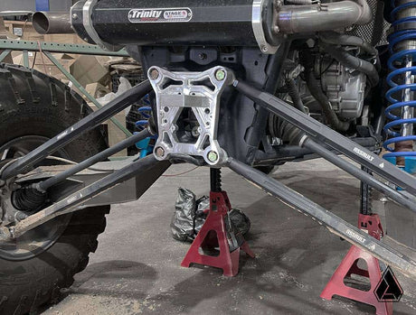Photo of Assault Industries Stinger Billet Radius Rod Reinforcement Plate (Fits: Pro XP) by Assault Industries - Premium Radius Rods & Plates for UTVs / Side by Sides