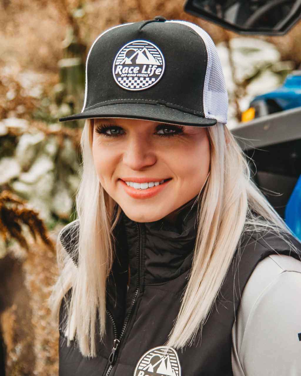 Photo of Race Life Flat Bill by OFF-ROAD VIXENS CLOTHING CO. - Premium Apparel & Accessories for UTVs / Side by Sides