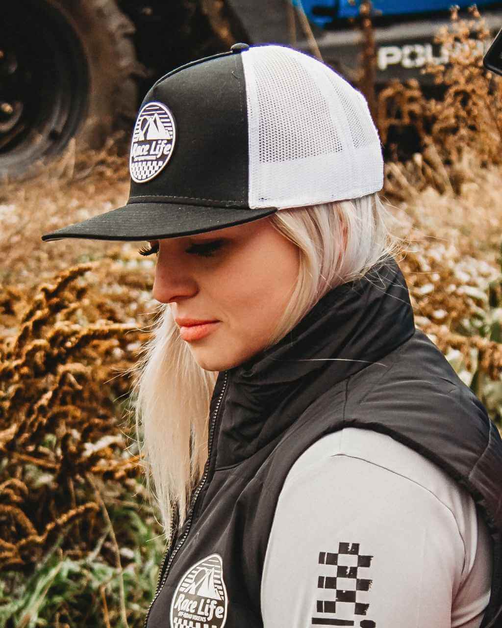 Photo of Race Life Flat Bill by OFF-ROAD VIXENS CLOTHING CO. - Premium Apparel & Accessories for UTVs / Side by Sides