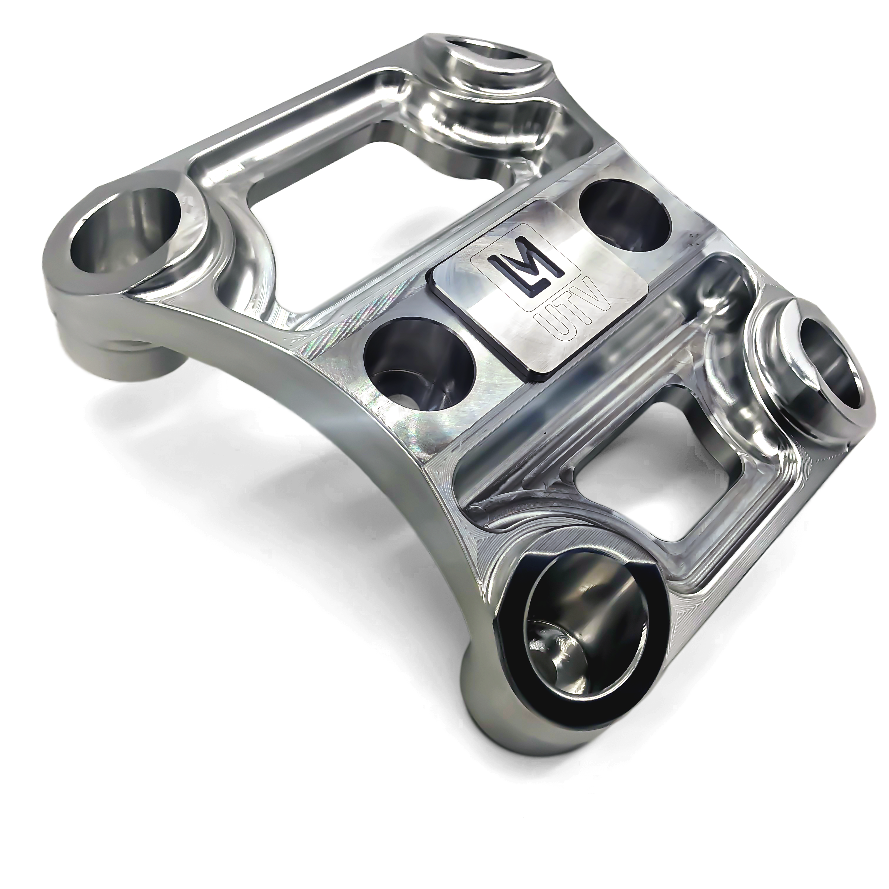 Photo of 2022+ Can-Am Maverick X3 Rear Radius Rod Plate by LM-UTV - Premium Radius Rod Plate for UTVs / Side by Sides