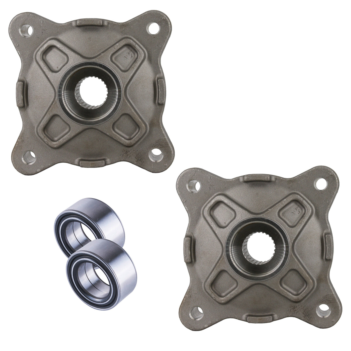 Polaris RZR 570 / 800 50" / 60" Front Hubs & Wheel Bearings Set 5137219 | 4XPRO - product view 1