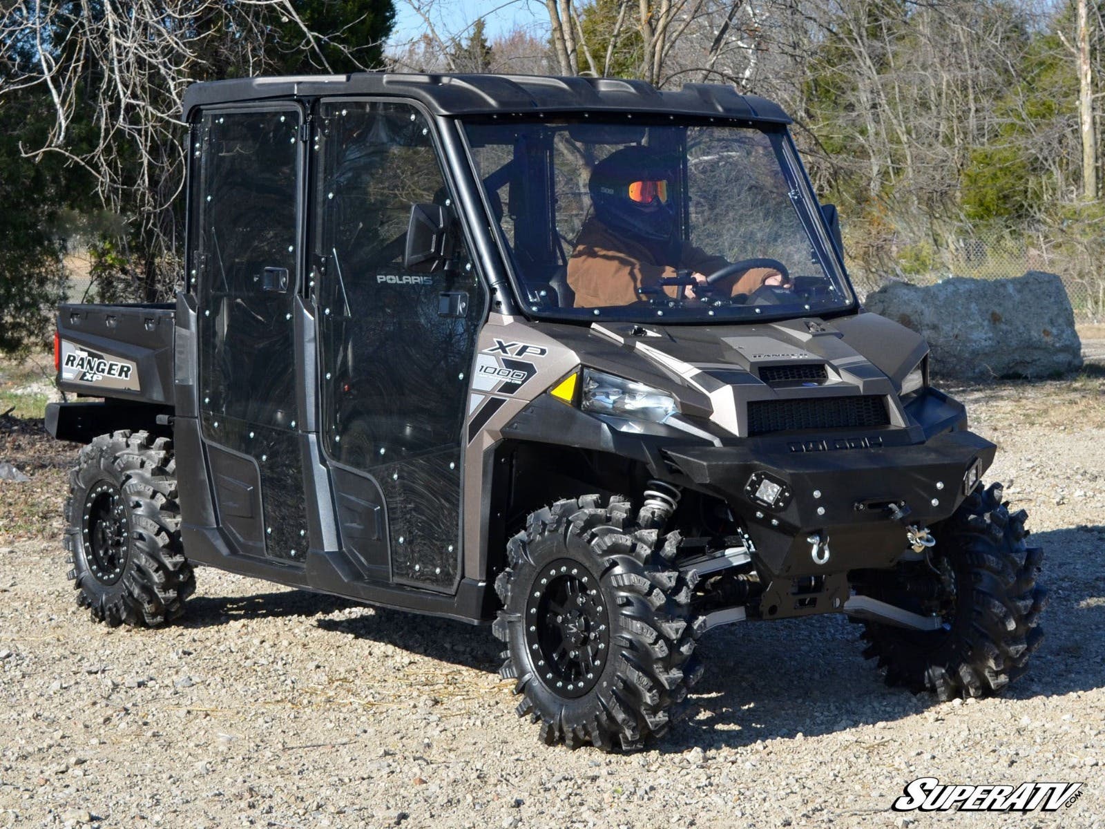 Photo of SuperATV Polaris Ranger Crew Full Size Plastic Roof by SuperATV - Premium Roofs for UTVs / Side by Sides