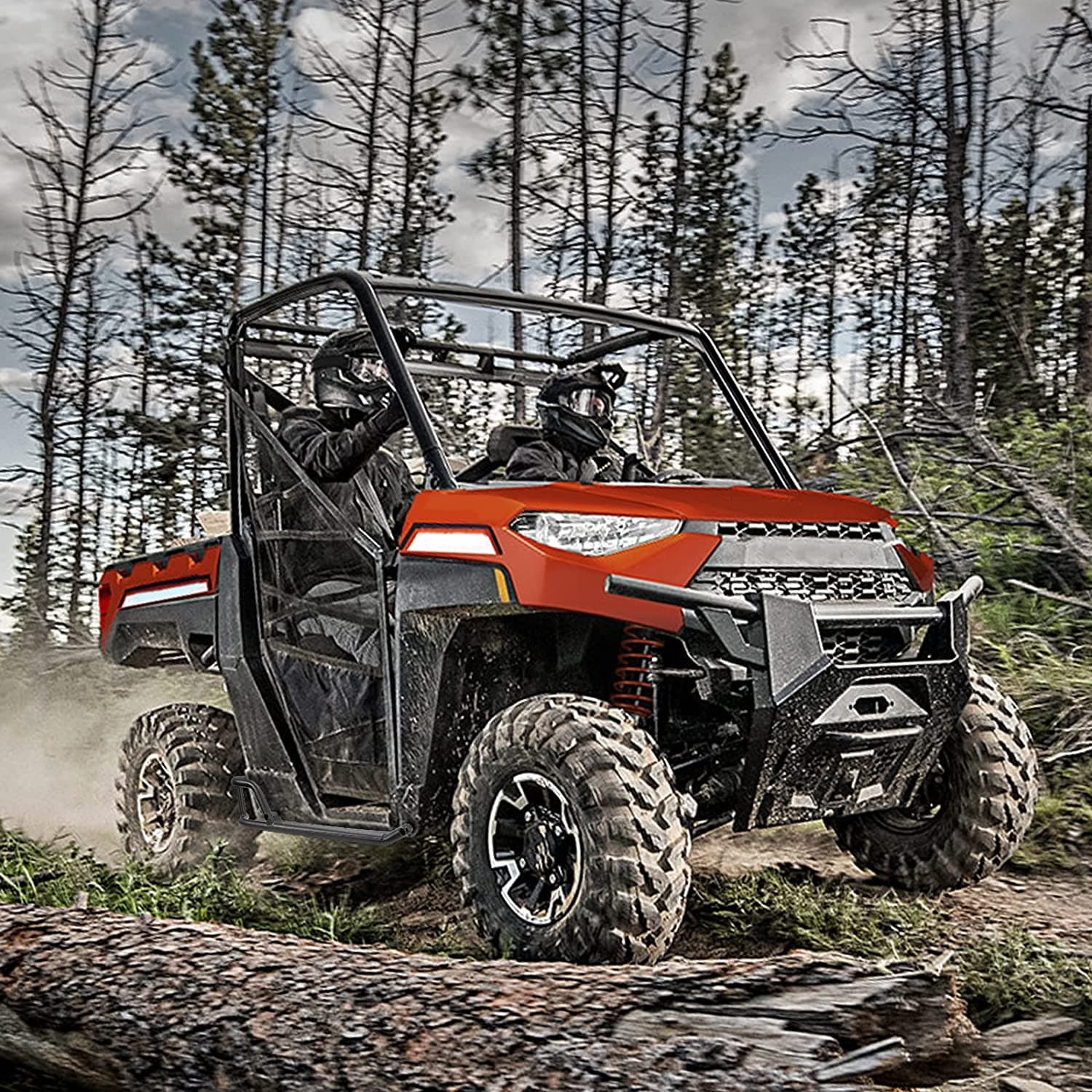 Photo of Nerf Bars for Ranger XP 1000 2018-2024 by Kemimoto - Premium for UTVs / Side by Sides