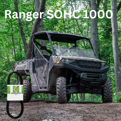 Photo of Hunterworks 2020-2025 Polaris Ranger 1000 SOHC (Non-XP) Belt by Hunterworks - Premium for UTVs / Side by Sides