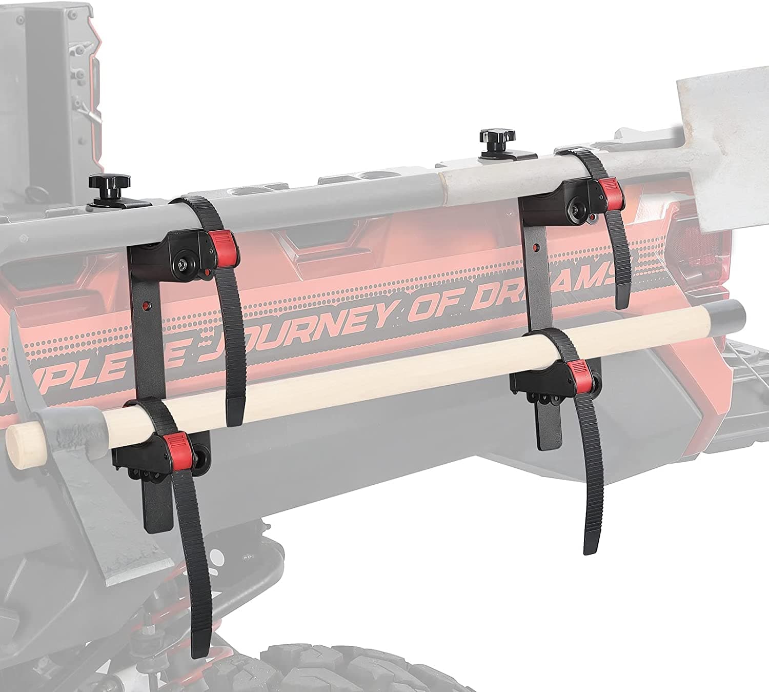 Photo of Tool Holder, Bed Shovel Holder for Ranger 1000 900 570 XP/Crew General 2016-2023 by Kemimoto - Premium for UTVs / Side by Sides