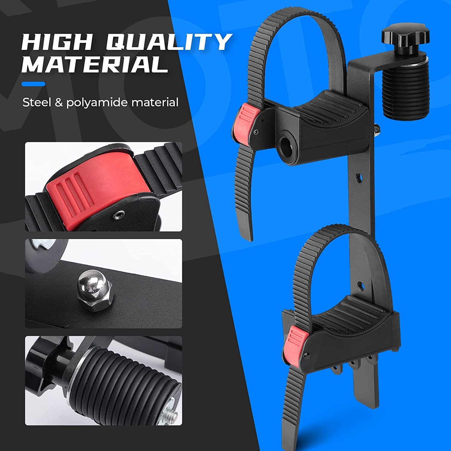 Photo of Tool Holder, Bed Shovel Holder for Ranger 1000 900 570 XP/Crew General 2016-2023 by Kemimoto - Premium for UTVs / Side by Sides