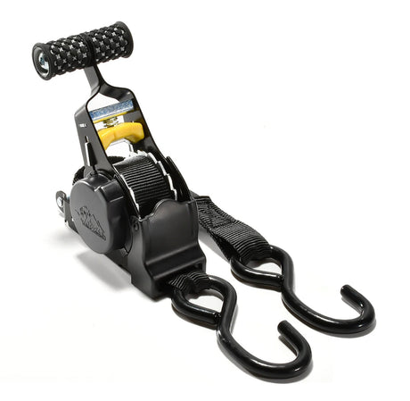 Photo of (2)Retractable Ratchet Straps by safesled - Premium Tie Downs for UTVs / Side by Sides