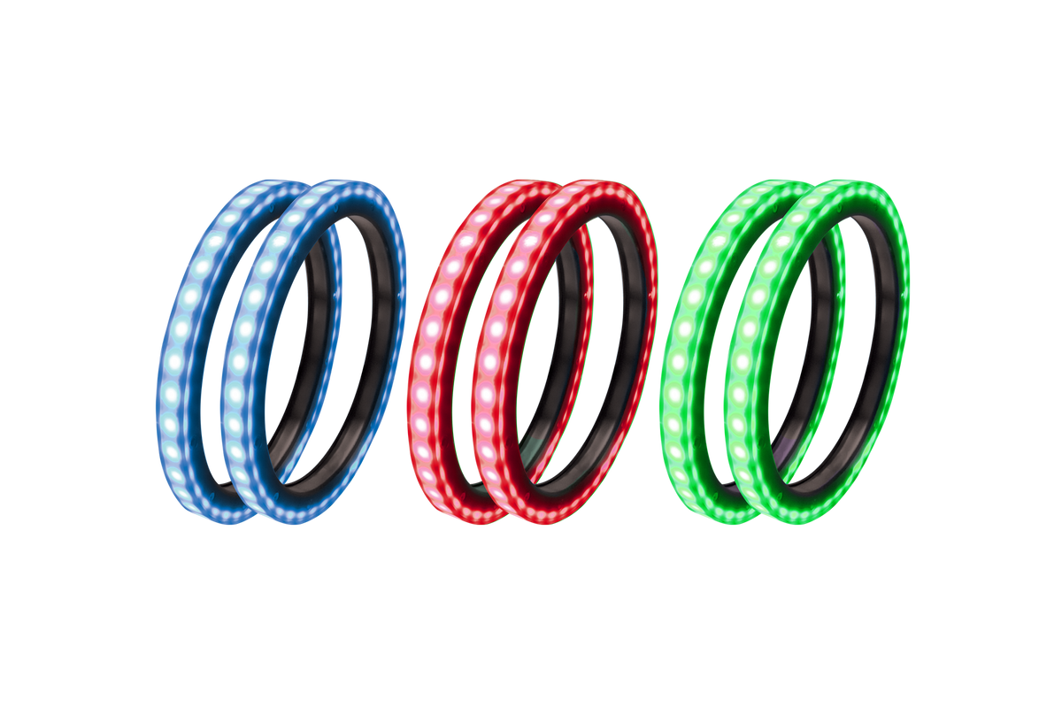 6.5" RGB LED Speaker Rings (Pair) | UTVS-65LSR