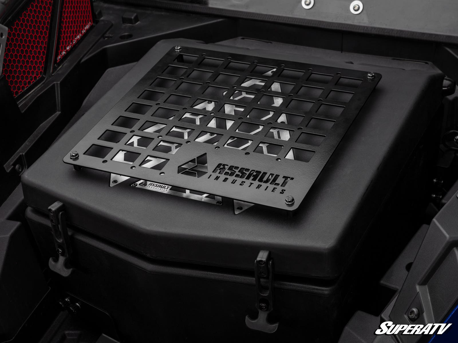 Photo of SuperATV Assault Industries Cooler/Cargo Box MOLLE Panel by SuperATV - Premium for UTVs / Side by Sides