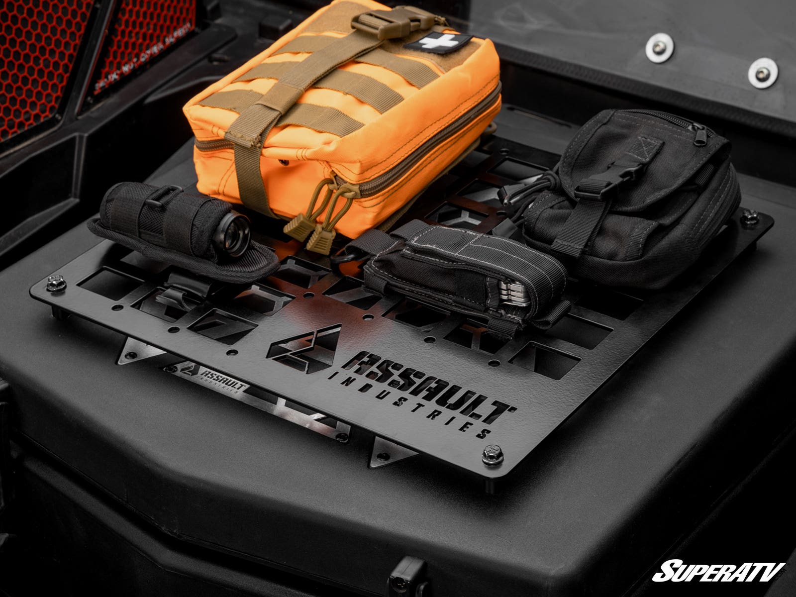 Photo of SuperATV Assault Industries Cooler/Cargo Box MOLLE Panel by SuperATV - Premium for UTVs / Side by Sides