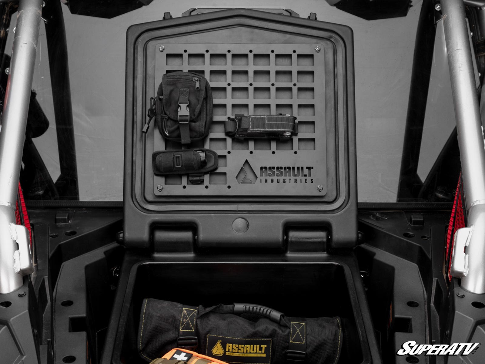 Photo of SuperATV Assault Industries Cooler/Cargo Box MOLLE Panel by SuperATV - Premium for UTVs / Side by Sides