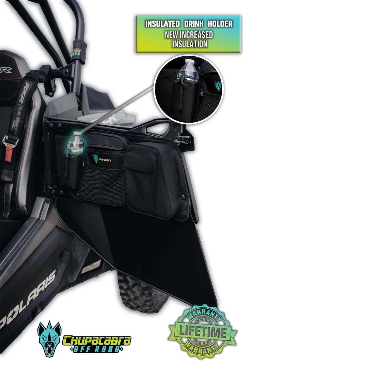RZR Rear Door Bags