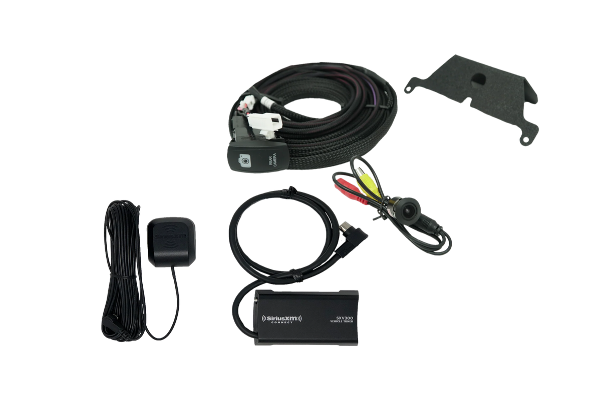 UTV Stereo Can-Am X3 rear camera and SiriusXM accessory system