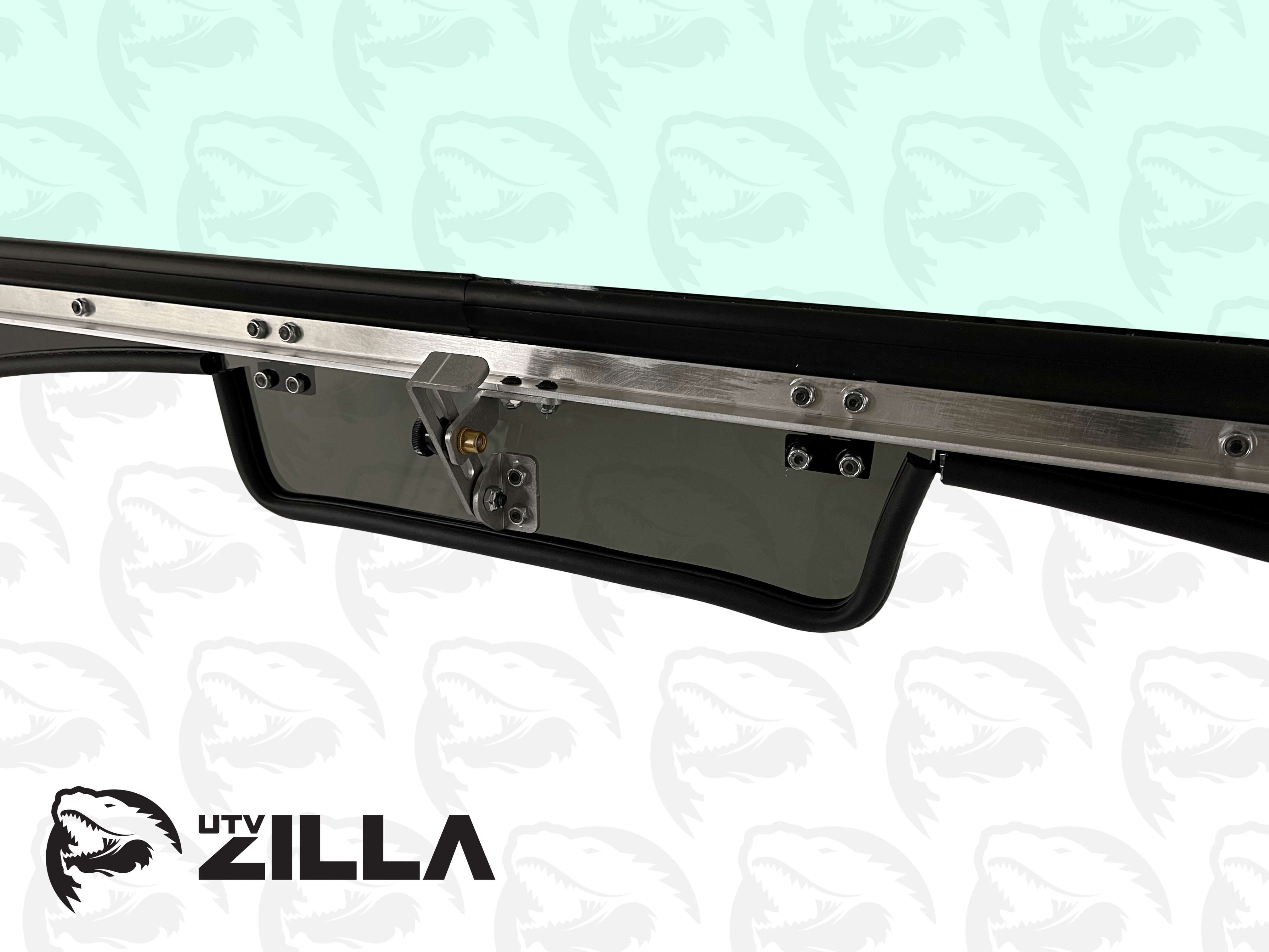 Photo of Vented Glass Windshield for Polaris RZR Trail with wiper by UTVZILLA - Premium for UTVs / Side by Sides